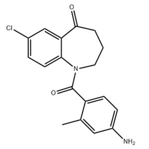 1-(4-Amino-2-methylbenzoyl)-7-chloro-1,2,3,4-tetrahydro-5H-1-benzazepin-5-one