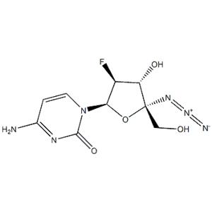 4'-C-azido-2'-deoxy-2'-fluoro-beta-D-arabinocytidine