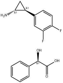 (1R,2S)-2-(3,4-Difluorophenyl)cyclopropanamine (2R)-Hydroxy(phenyl)ethanoate