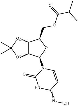 ((3aR,4R,6R,6aR)-6-((E)-4-(hydroxyimino)-2-oxo-3,4-dihydropyrimidin-1(2H)-yl)-2,2-dimethyltetrahydrofuro[3,4-d][1,3]dioxol-4-yl)methyl isobutyrate