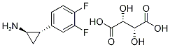 Cyclopropanamine,2-(3,4-difluorophenyl)-(1R,2S) -(2R,3R)-2,3-dihydroxybutanedioate (1:1)