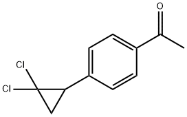 1-[4-(2,2-DICHLOROCYCLOPROPYL)PHENYL]ETHAN-1-ONE