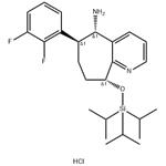 (5S,6S,9R)-6-(2,3-difluorophenyl)-9-((triisopropylsilyl)oxy)-6,7,8,9-tetrahydro-5H-cyclohepta[b]pyridin-5-aminedihydrochloride