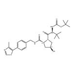 1-PYRROLIDINECARBOXYLIC ACID, 4-HYDROXY-2-[[[[4-(4-METHYL-5-THIAZOLYL)PHENYL]METHYL]AMIN