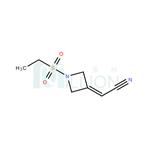 2-(1-(ethylsulfonyl)azetidin-3-ylidene)acetonitrile