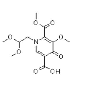 1-(2,2-Dimethoxyethyl)-1,4-dihydro-3-methoxy-4-oxo-2,5-pyridinedicarboxylic acid 2-methyl ester