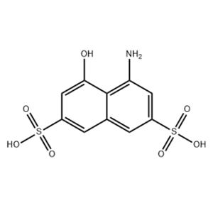 1-Amino-8-hydroxynaphthalene-3,6-disulphonic acid