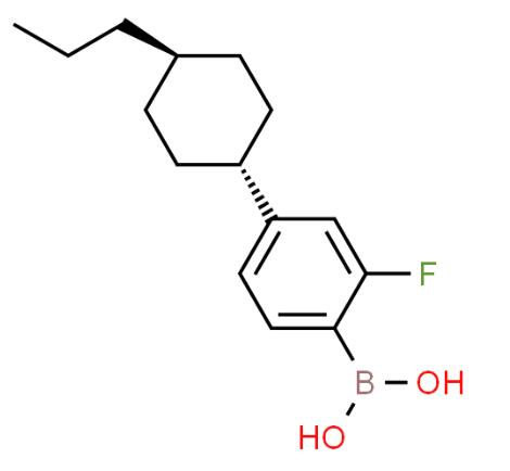 B-[2-Fluoro-4-(trans-4-propylcyclohexyl)phenyl]-boronic acid