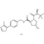 (2S,4R)-1-((S)-2-amino-3,3-dimethylbutanoyl)-4-hydroxy-N-(4-(4-methylthiazol-5-yl)benzyl)pyrrolidine-2-carboxamide hydrochloride