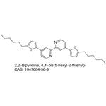 4,4'-Bis(5-hexyl-2-thienyl)-2,2'-bipyridine