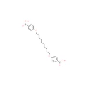 4,4'-(1,10-Decanediylbisoxy)dibenzoic acid