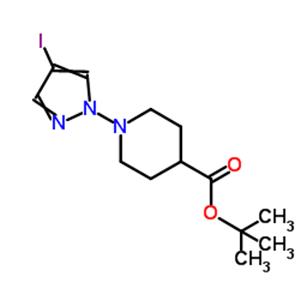 1-PIPERIDINECARBOXYLIC ACID 4-(4-IODO-1H-PYRAZOL-1YL)-,1-1-DIMETHYLETHYLESTER