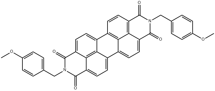 2,9-bis(p-methoxybenzyl)anthra[2,1,9-def:6,5,10-d'e'f']diisoquinoline-1,3,8,10(2H,9H)-tetrone