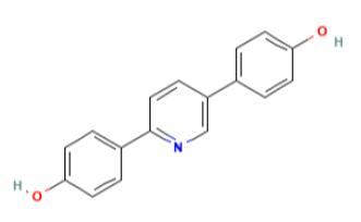 2,5-Bis(4-hydroxyphenyl)pyridine