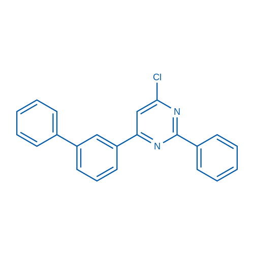 4-([1,1'-Biphenyl]-3-yl)-6-chloro-2-phenylpyrimidine