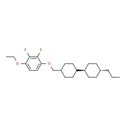 1-Ethoxy-2,3-difluoro-4-[[(trans,trans)-4'-propyl[1,1'-bicyclohexyl]-4-yl]methoxy]benzene