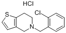 Ticlopidine hydrochloride