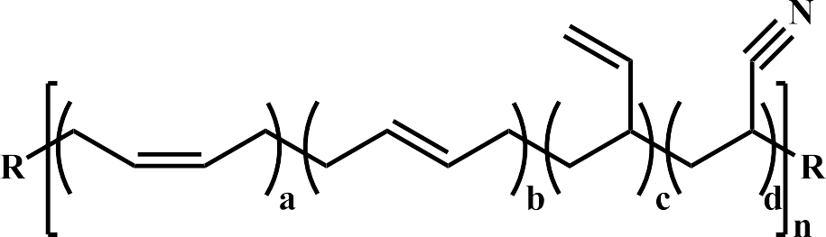 Liquid nitrile butadiene rubber (LNBR)