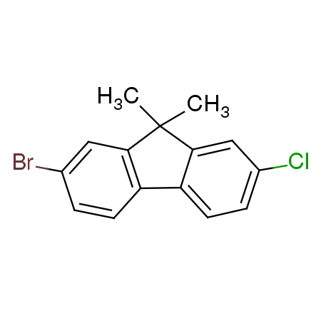 2-bromo-7-chloro-9,9-dimethyl-9H-fluorene