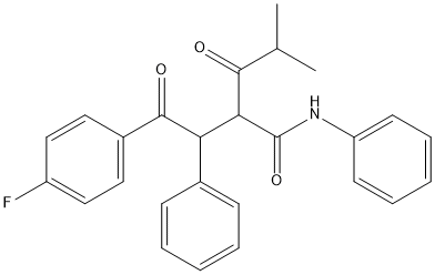 4-Fluoro-α-(2-Methyl-1-oxopropyl)-γ-oxo-N,β-diphenylbenzene butanaMide