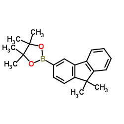 2-(9,9-dimethyl-9H-fluoren-3-yl)-4,4,5,5-tetramethyl-1,3,2-dioxaborolane