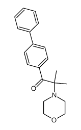 1-(biphenyl-4-yl)-2-methyl-2-morpholinopropan-1-actone