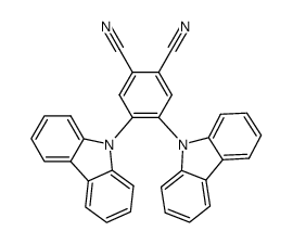 4,5-bis(carbazol-9-yl)-1,2-dicyanobenzene