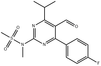 4-(4-fluorophenyl)-6-isopropyl-2-(N-methyl-N-methylSulfonyl amino)pyrimidine-5-carboxaldehyde