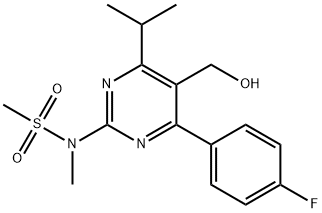 4-(4-Fluorophenyl)-6-isopropyl-2-[(N-methyl-n-methylsulfonyl)amino]pyrimidine-5-yl-methanol