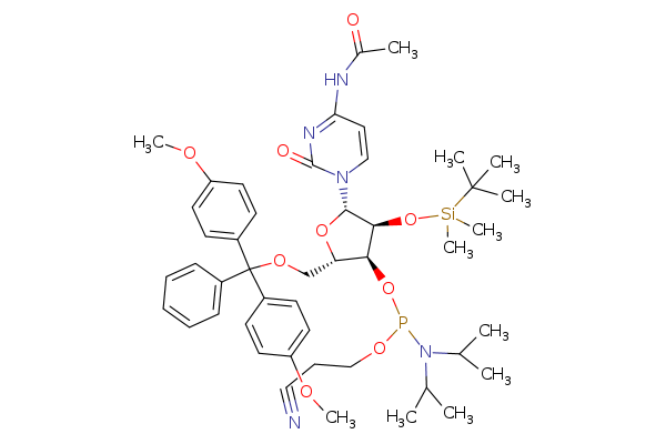 Dmt-2'o-tbdms-rc(ac) phosphoramidite