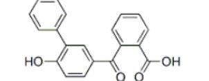 Fendizoic acid Structure