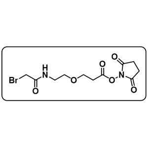 BrCH2CONH-PEG1-NHS ester