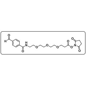 CHO-Ph-CONH-PEG3-NHS ester