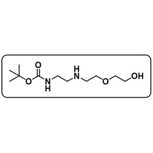 NHBoc-C2-NH-PEG1-OH