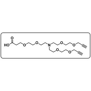 N-(Acid-PEG2)-N-bis(PEG3-azide)