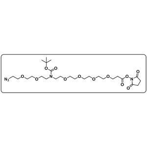 N-(Azido-PEG2)-N-Boc-PEG4-NHS ester