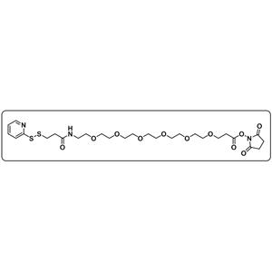 SPDP-PEG6-NHS ester