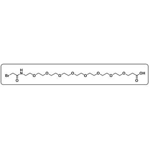 BrCH2CONH-PEG8-acid