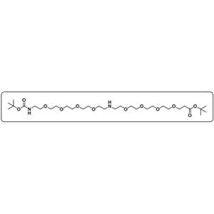 N-(Boc-PEG4)-NH-PEG4-t-butyl ester