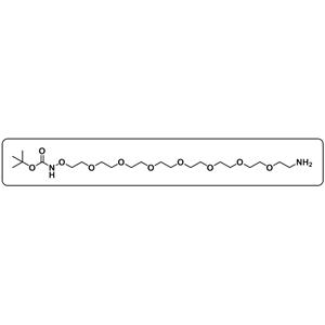 t-Boc-Aminooxy-PEG7-amine