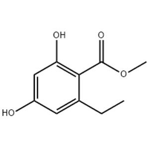 2,4-dihydroxy-6-ethylbenzoic acid, methyl ester