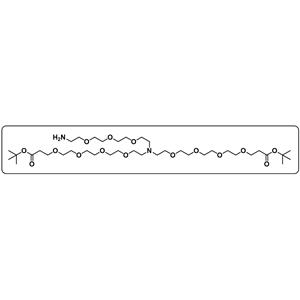 N-(Amino-PEG3)-N-bis(PEG4-Boc)