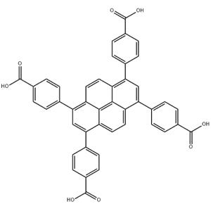 	4,4',4'',4'''-(1,9-dihydropyrene-1,3,6,8-tetrayl)tetrabenzoic acid