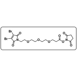 3,4-Dibromo-Mal-PEG3-NHS ester