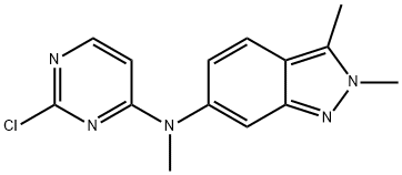 	N-(2-chloropyriMidin-4-yl)-N,2,3-triMethyl-2H-indazol-6-aMine