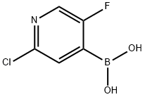 2-CHLORO-5-FLUOROPYRIDINE-4-BORONIC ACID