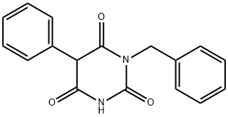 1-Phenylmethyl-5-phenyl-barbituric acid