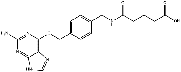 	Pentanoic acid, 5-[[[4-[[(2-amino-9H-purin-6-yl)oxy]