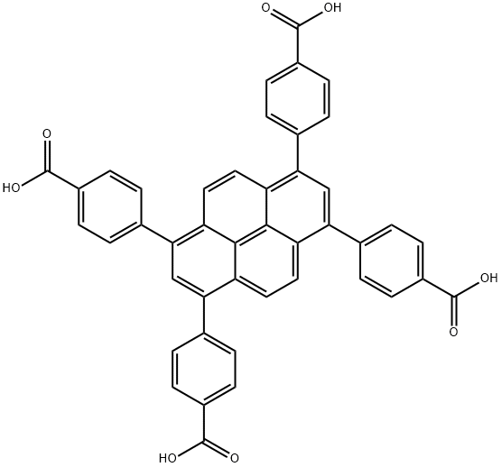 	4,4',4'',4'''-(1,9-dihydropyrene-1,3,6,8-tetrayl)tetrabenzoic acid