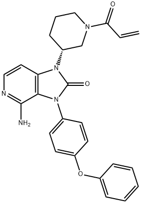 (R)-1-(1-acryloylpiperidin-3-yl)-4-amino-3-(4-phenoxyphenyl)-